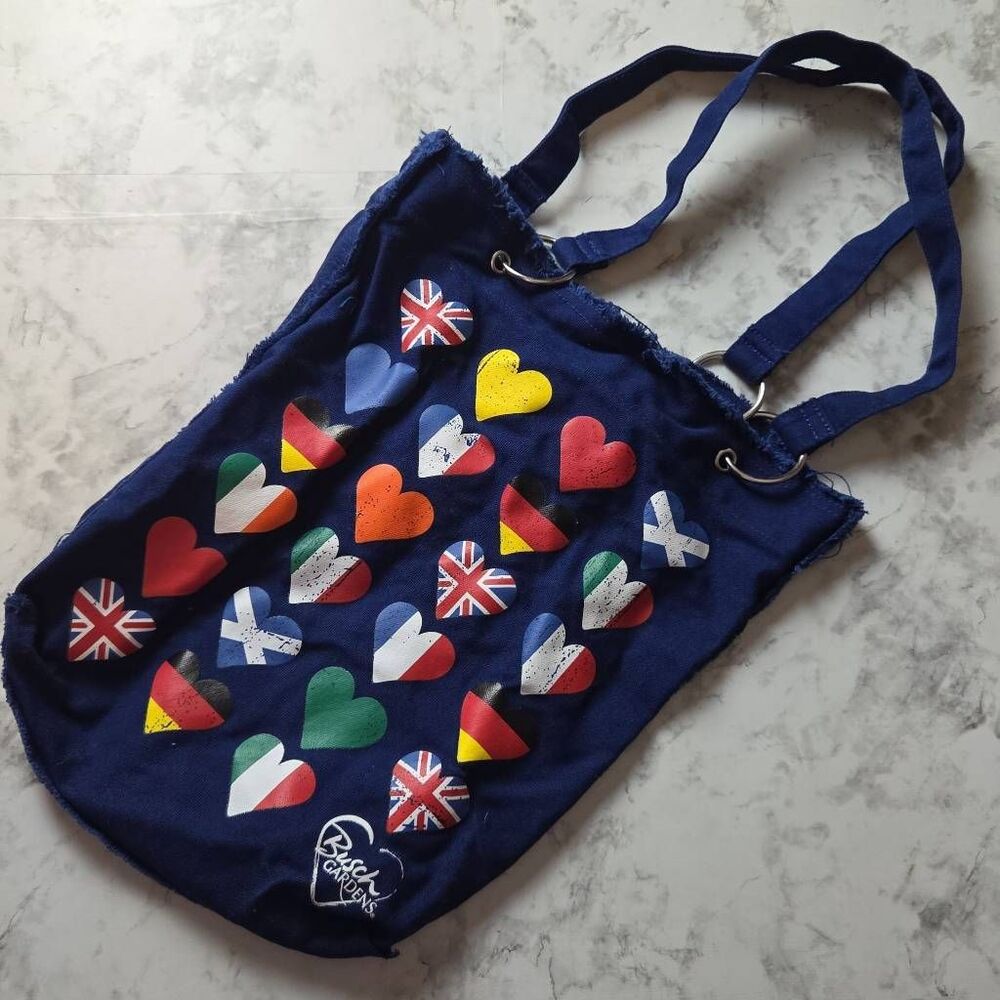 Busch Gardens Navy Blue Bag